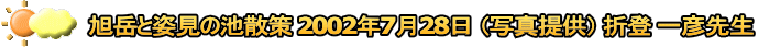 xƎp̒rU 2002N728 iʐ^񋟁j ܓo F搶