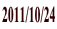 2011/10/24